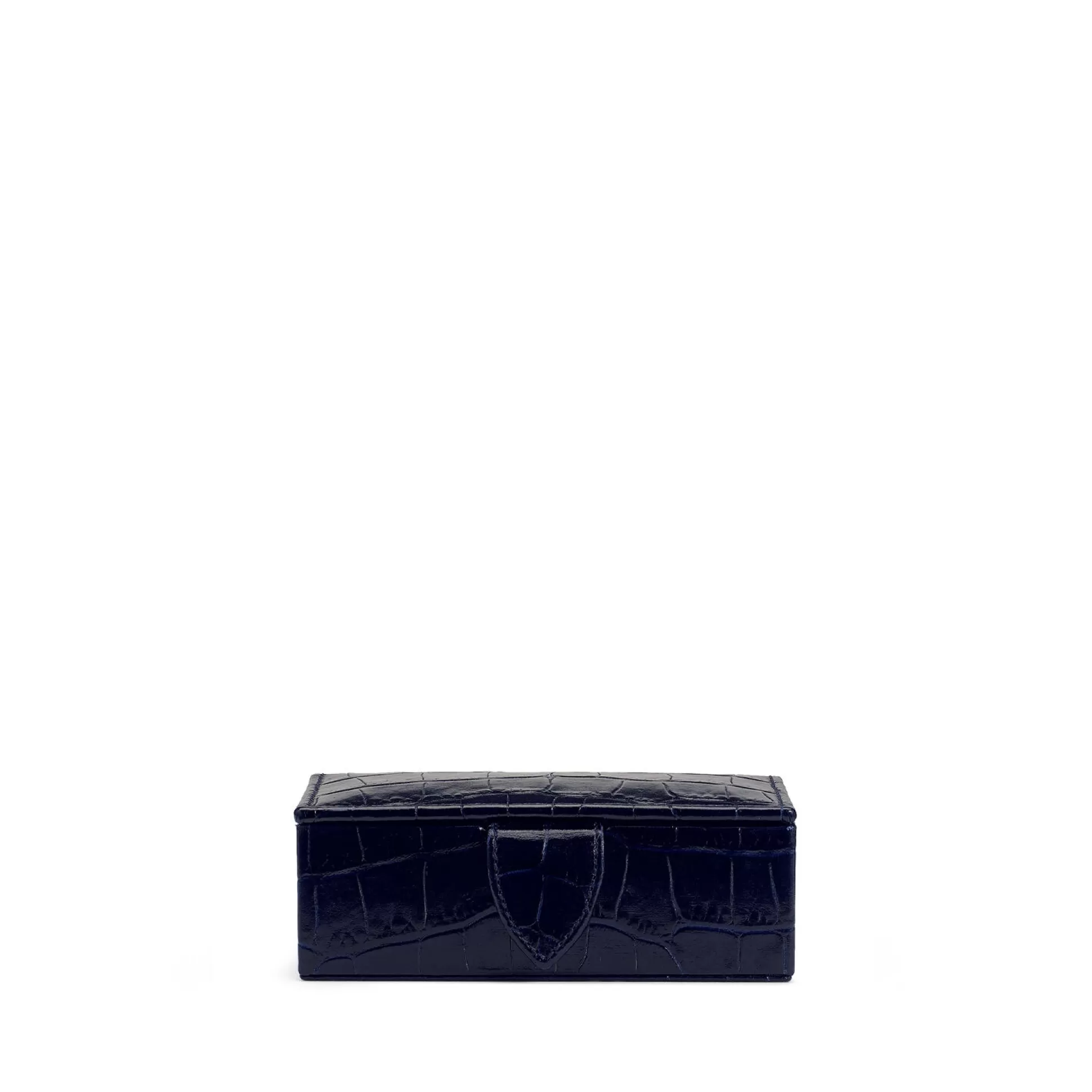 Men Smythson Watch And Cufflink Boxes^Mini Cufflink Box In Mara