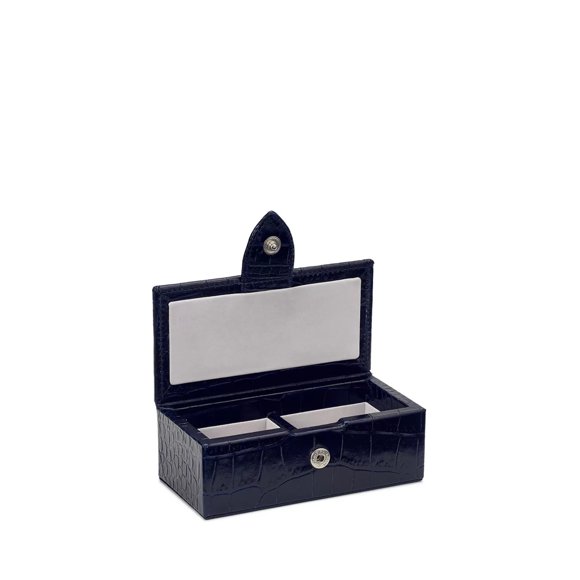 Men Smythson Watch And Cufflink Boxes^Mini Cufflink Box In Mara