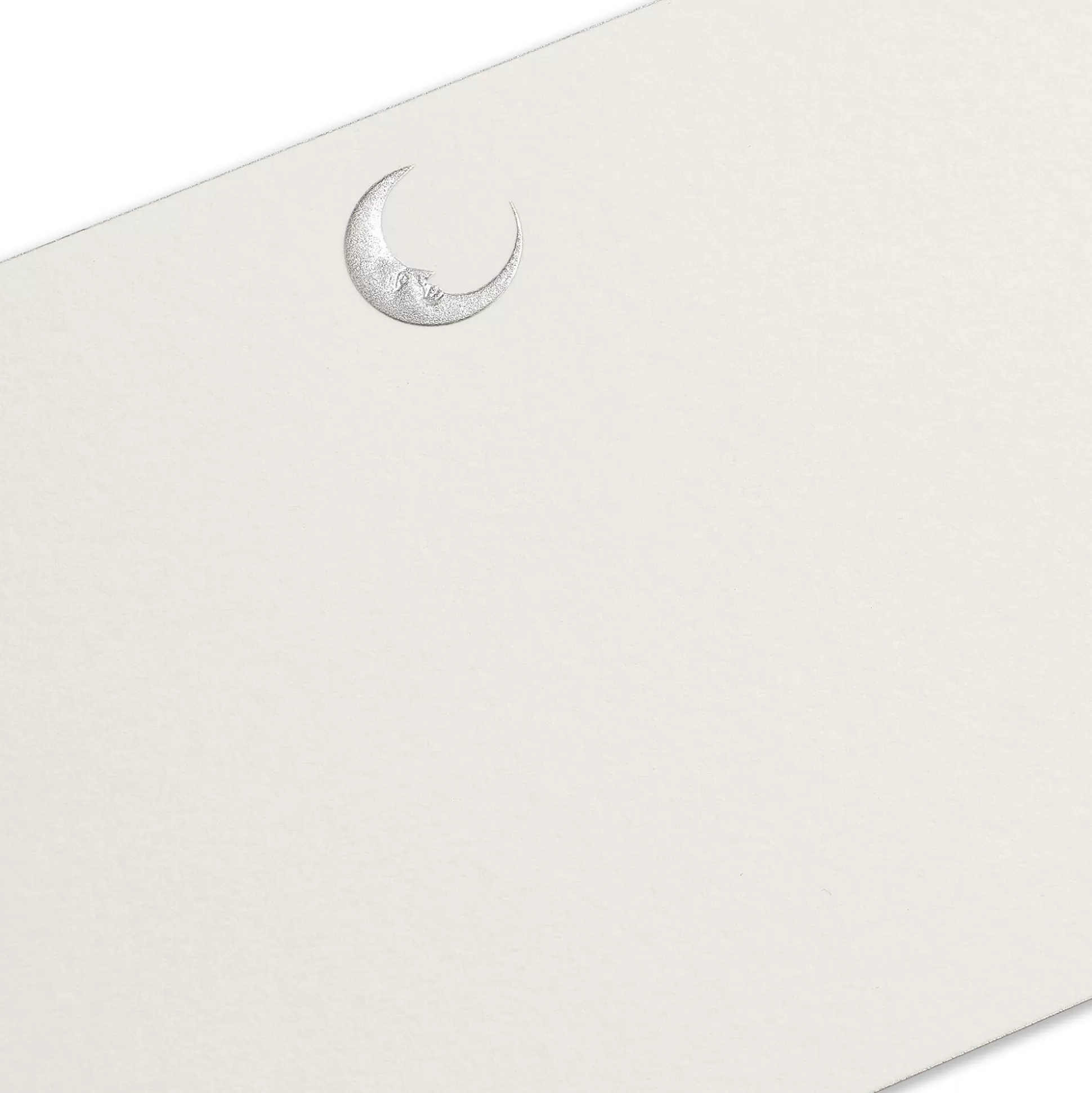 Smythson Correspondence Cards^Moon Motif Correspondence Cards
