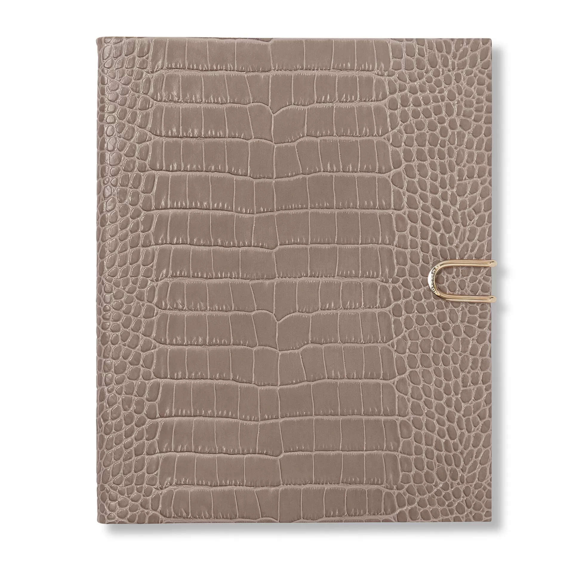 Smythson Classic Notebooks^Portobello Notebook With Slide Closure In Mara