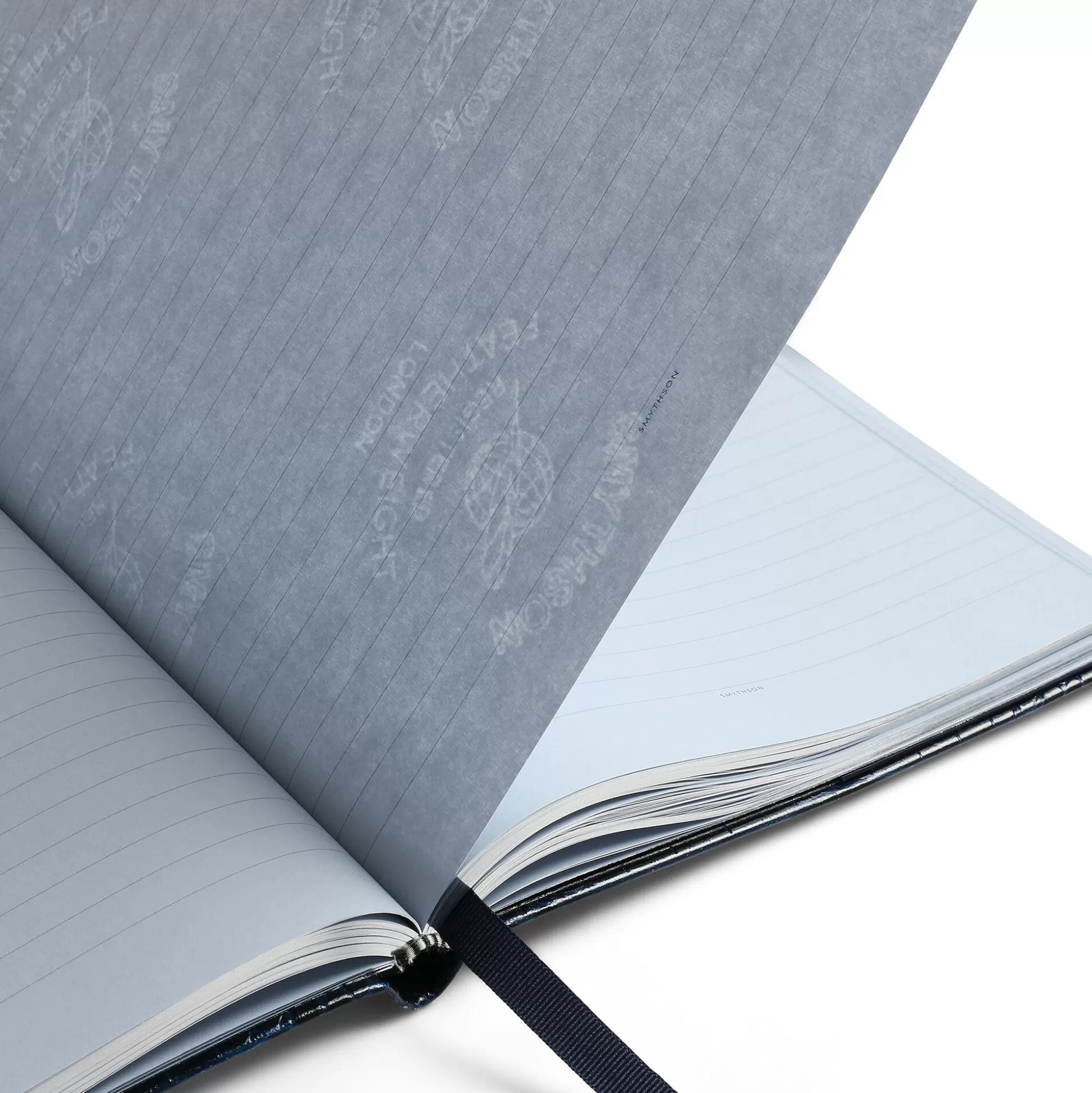 Smythson Classic Notebooks^Portobello Notebook With Slide Closure In Mara
