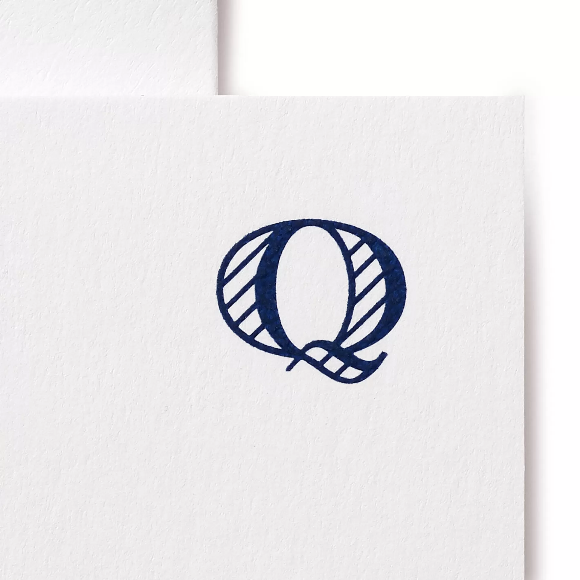 Smythson Correspondence Cards^Q Alphabet Correspondence Cards