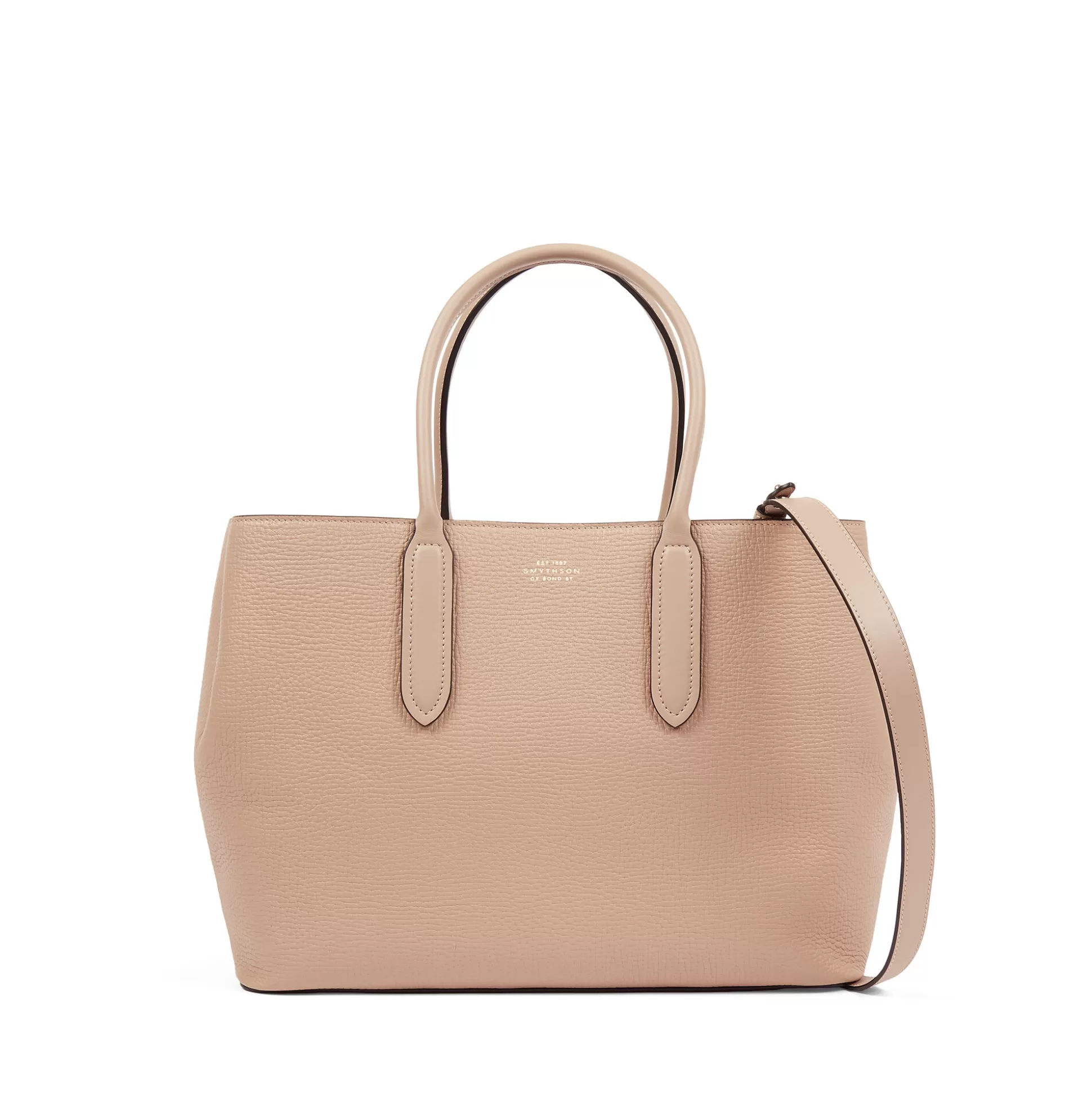 Women Smythson Tote Bags^Small Day Tote Bag With Zip In Ludlow