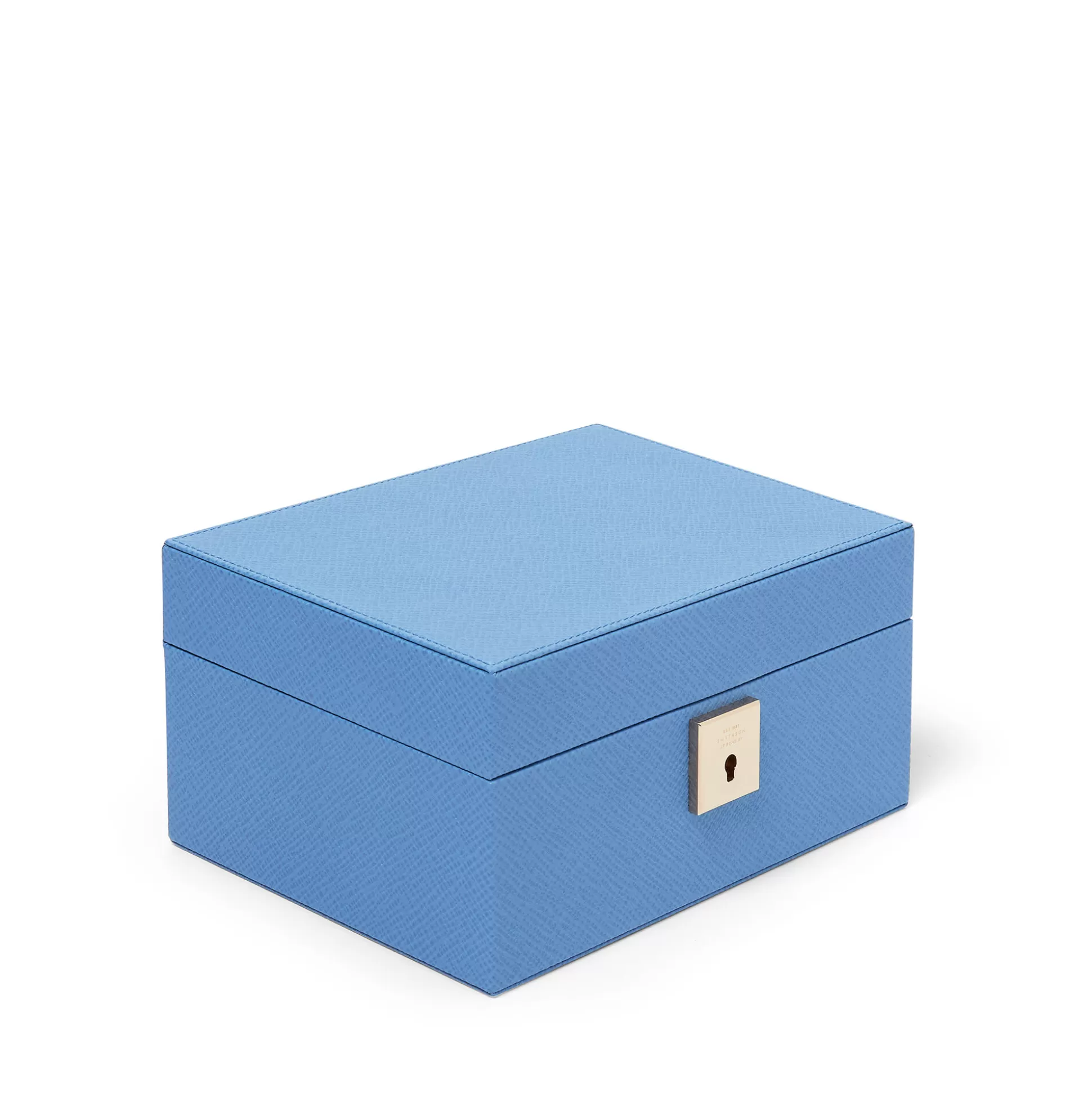 Smythson Jewellery Boxes And Rolls^Small Jewellery Box With Tray In Panama