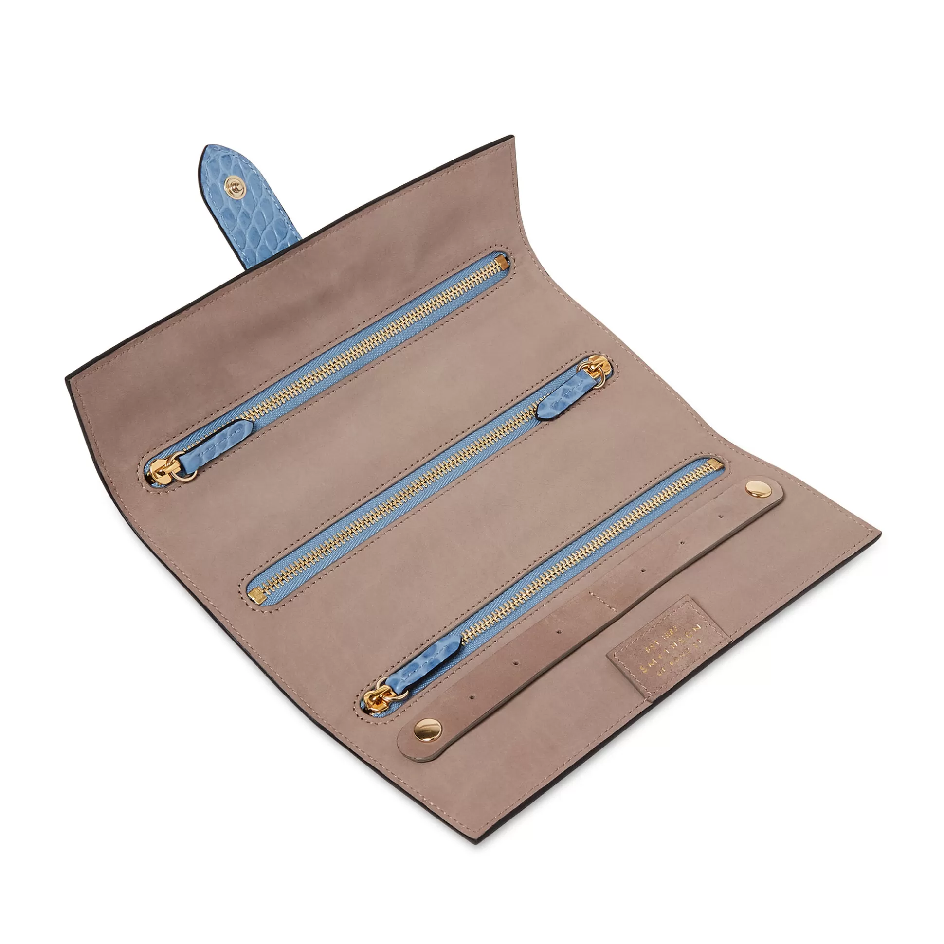 Smythson Jewellery Boxes And Rolls^Small Jewellery Roll In Mara
