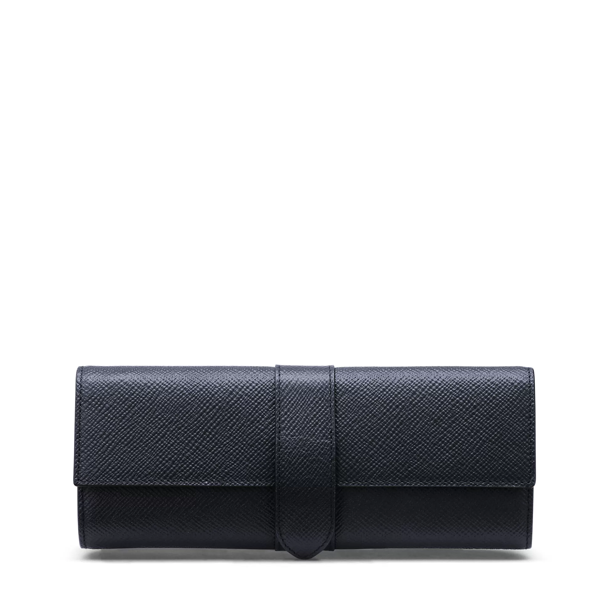 Smythson Jewellery Boxes And Rolls^Small Jewellery Roll In Panama