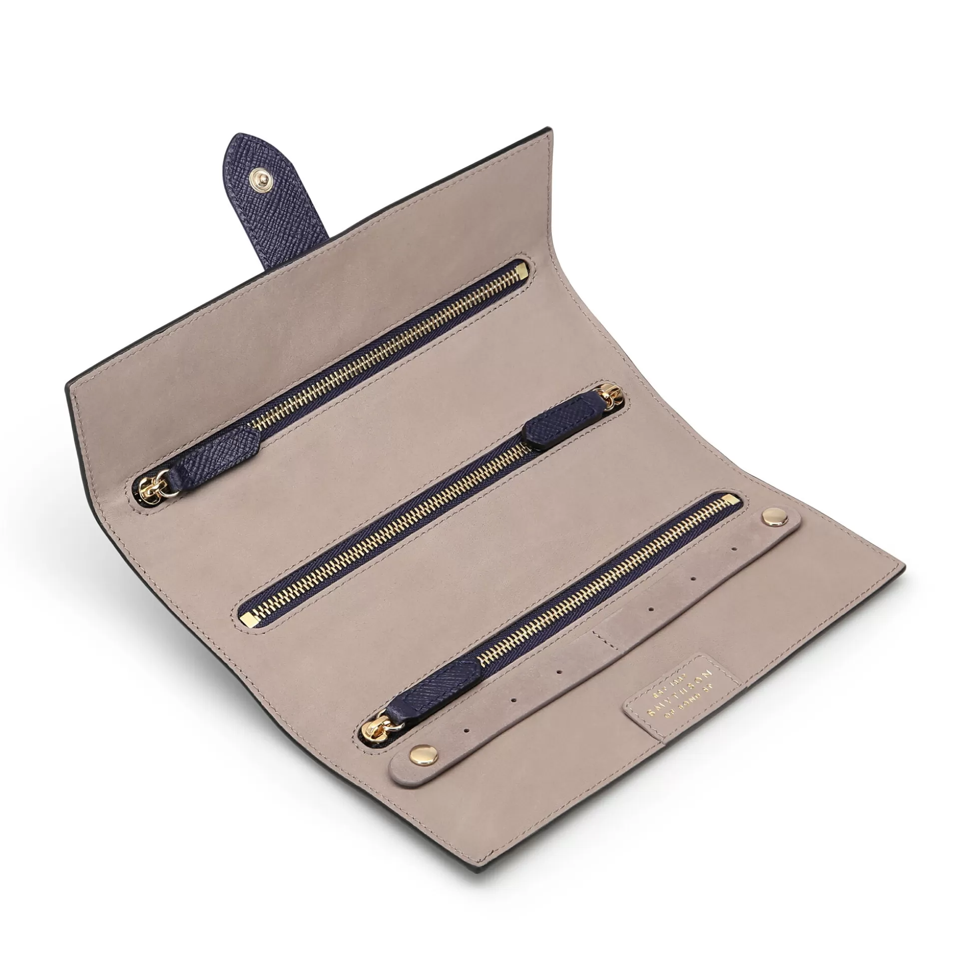 Smythson Jewellery Boxes And Rolls^Small Jewellery Roll In Panama