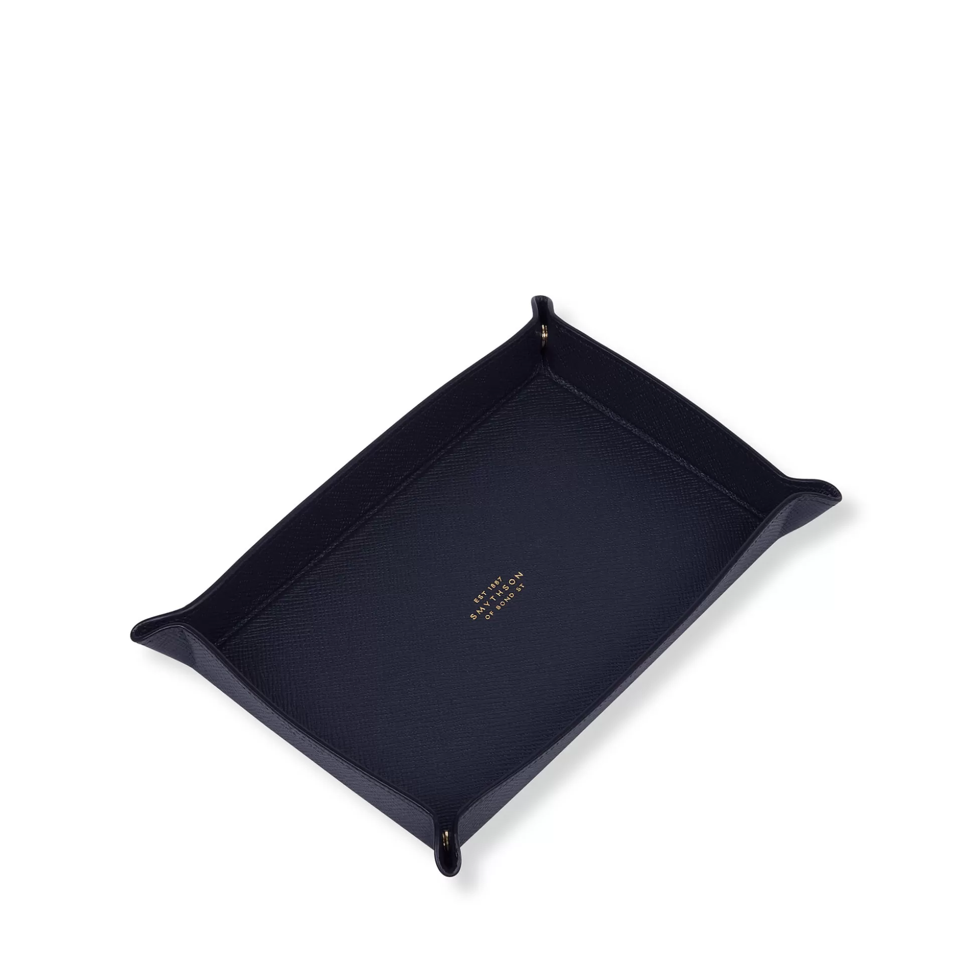 Smythson Trinket Trays And Cases^Small Rectangular Trinket Tray In Panama