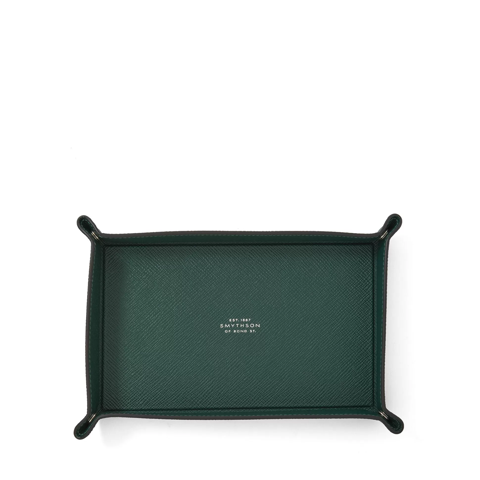 Smythson Trinket Trays And Cases^Small Rectangular Trinket Tray In Panama