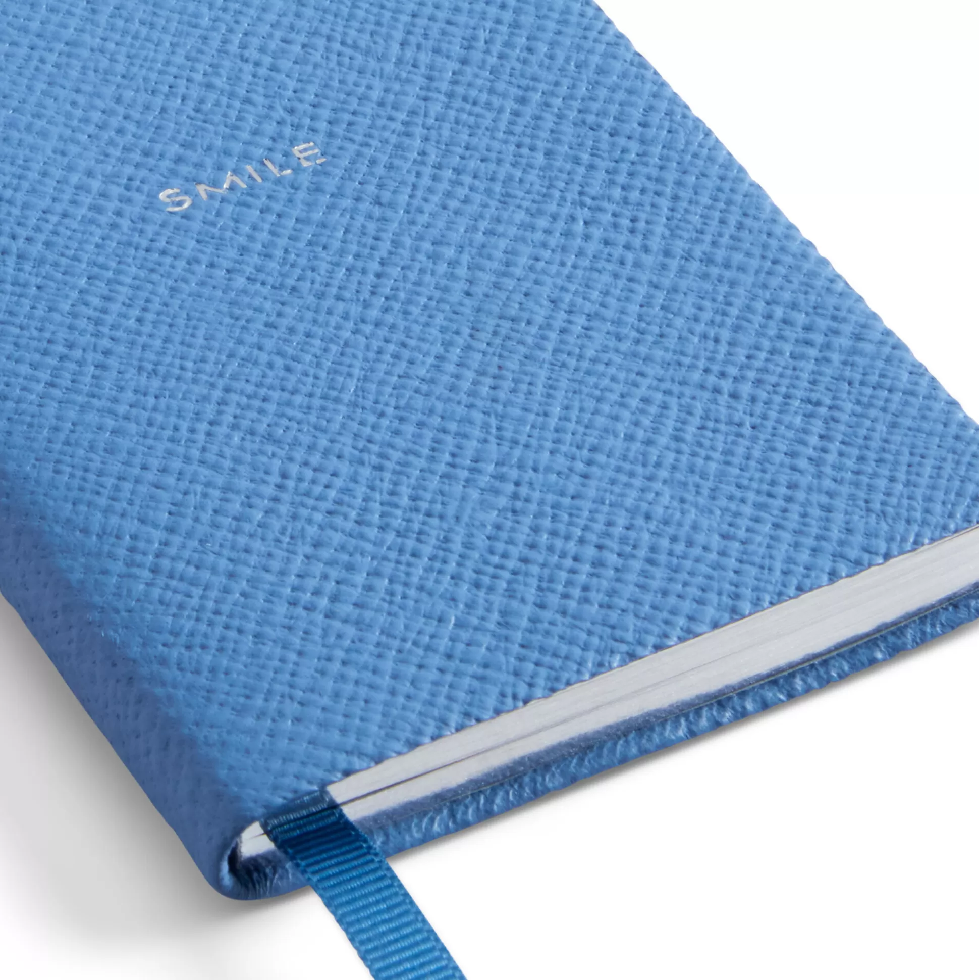 Smythson Titled Notebooks^Smile Wafer Notebook In Panama