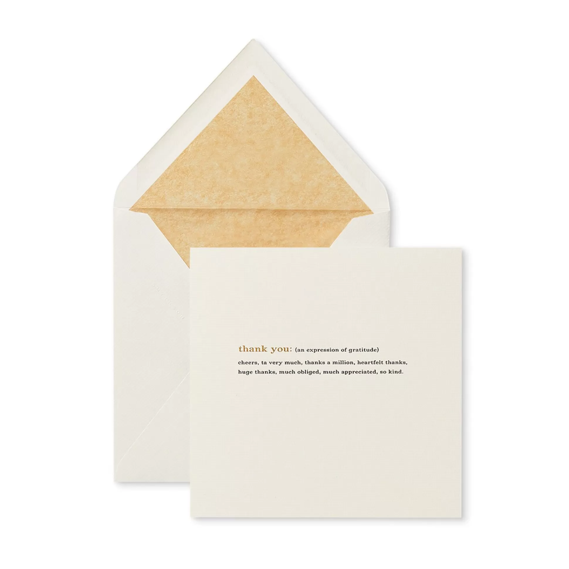Smythson Greeting Cards^Thank You Expressions Card