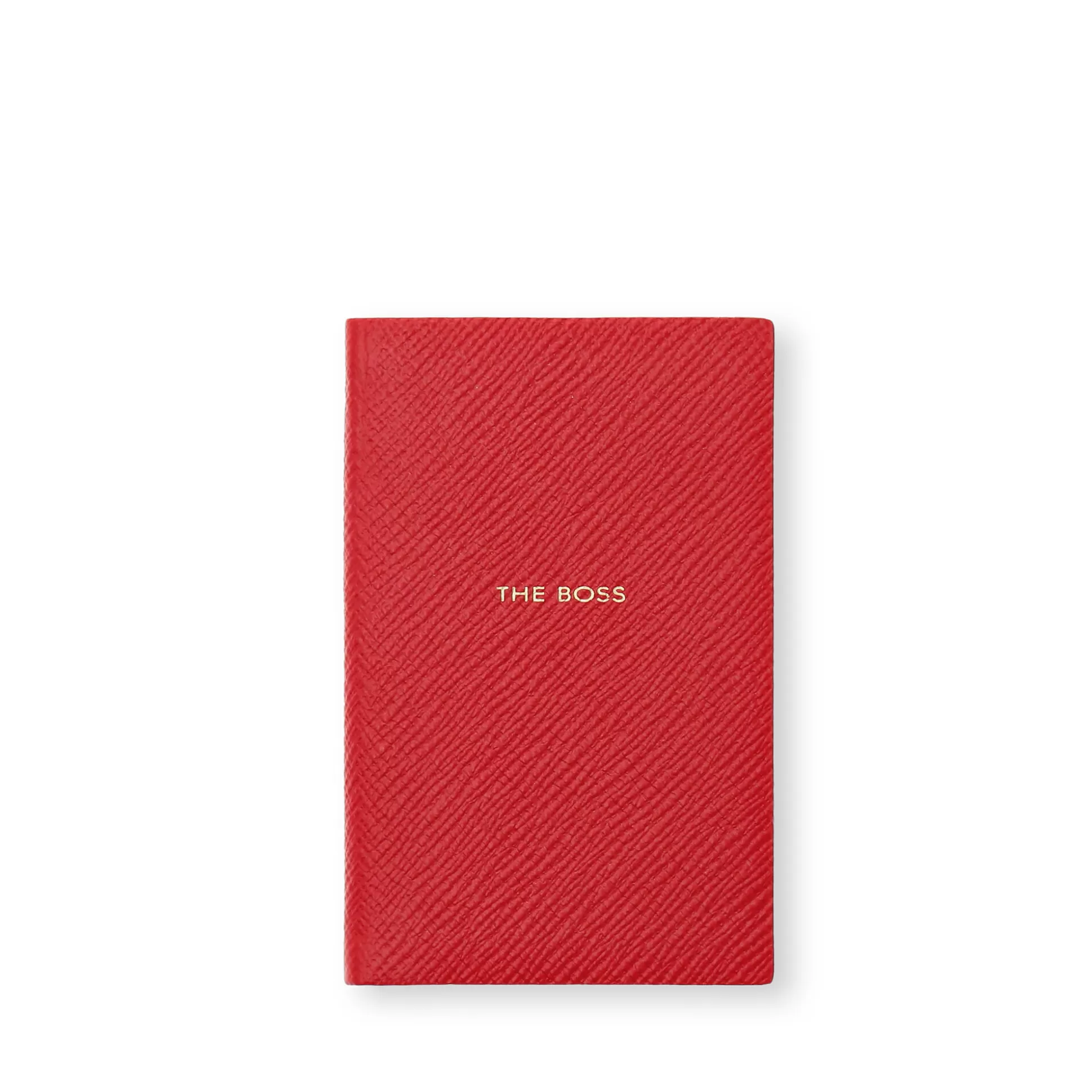 Smythson Titled Notebooks^The Boss Wafer Notebook In Panama