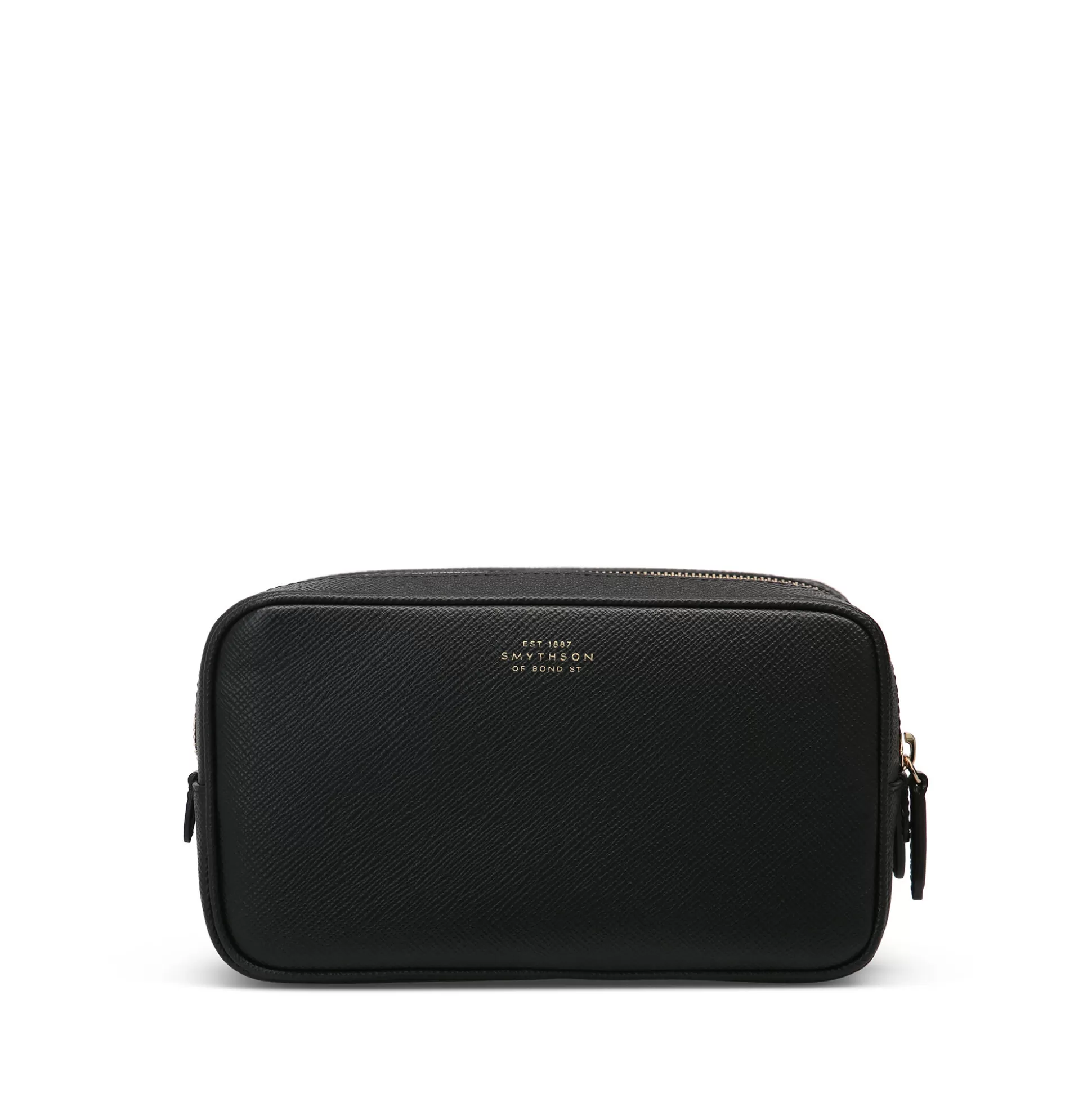 Men Smythson Washbags^Washbag With Double Zip In Panama