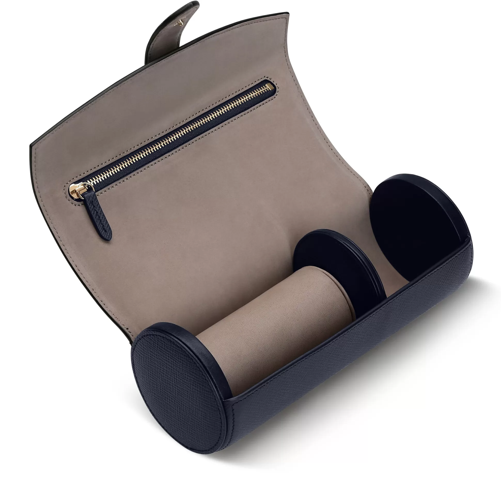 Smythson Jewellery Boxes And Rolls^Watch And Jewellery Roll In Panama
