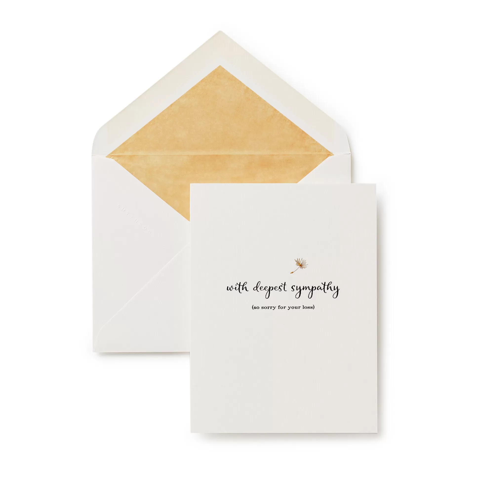 Smythson Greeting Cards^With Deepest Sympathy Card