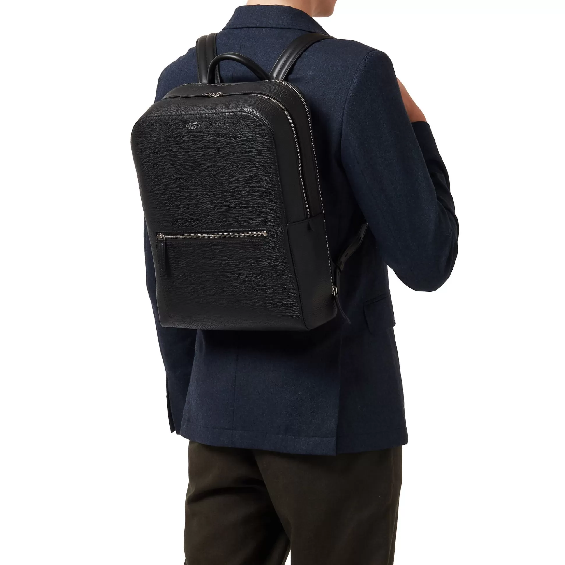 Women Smythson Backpacks^Zip Around Backpack In Ludlow