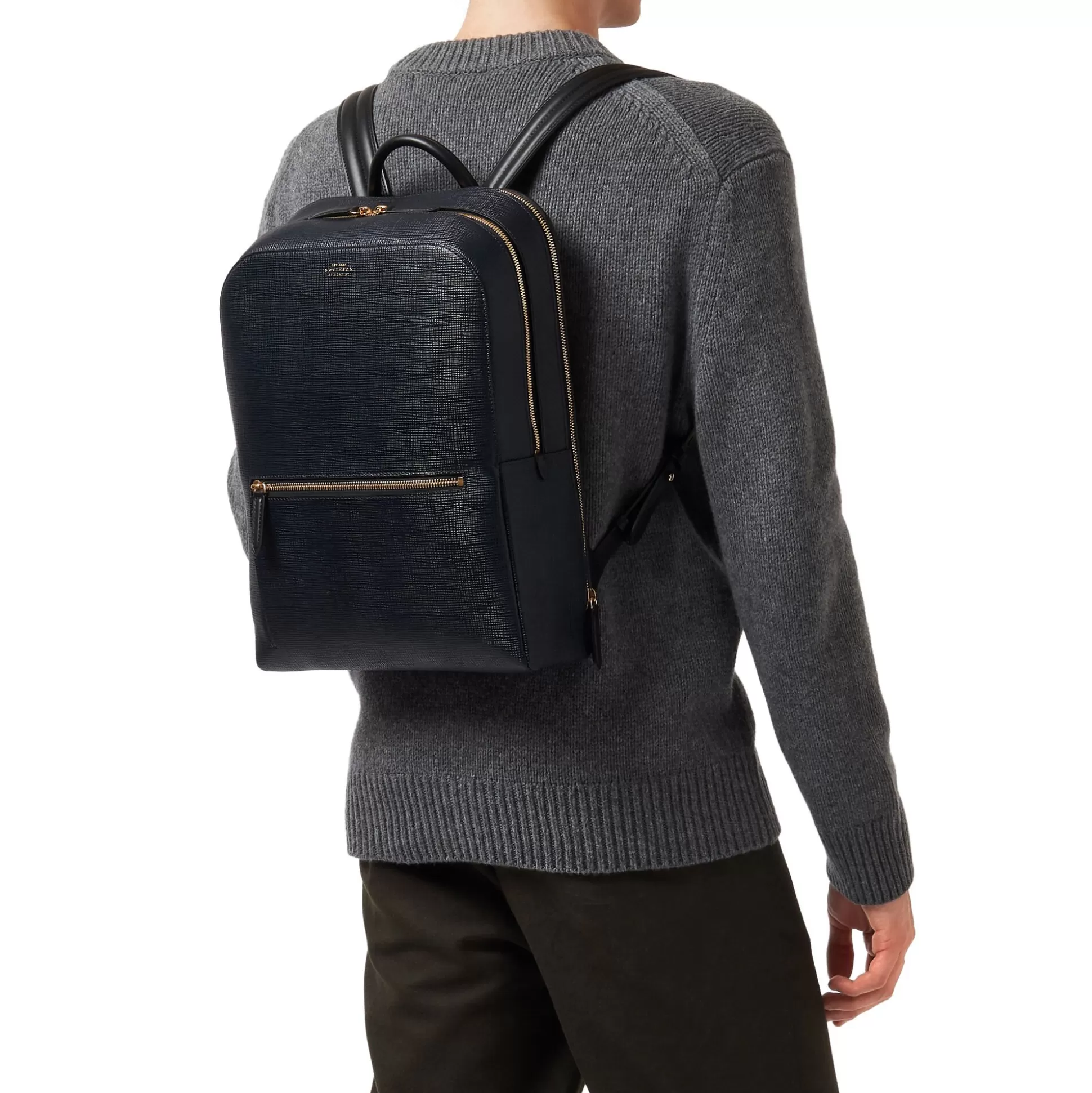 Women Smythson Backpacks^Zip Around Backpack In Panama